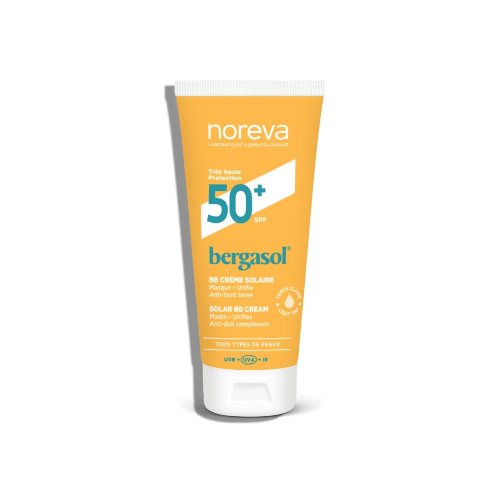 Noreva Bergasol BB Crème Solaire SPF50+ 40 ml – tube vu de face