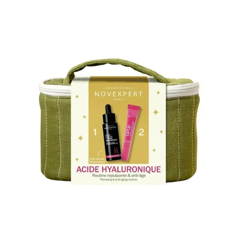 Novexpert Rutina Rellenadora y Antiedad - Serum Booster con Ácido Hialurónico 30ml + Lip'Up Cuidado Voluminizador de Labios 8ml Gratis