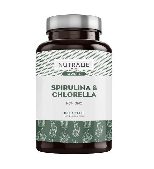 Nutralie سبيرولينا وكلوريلا – 180 كبسولة
