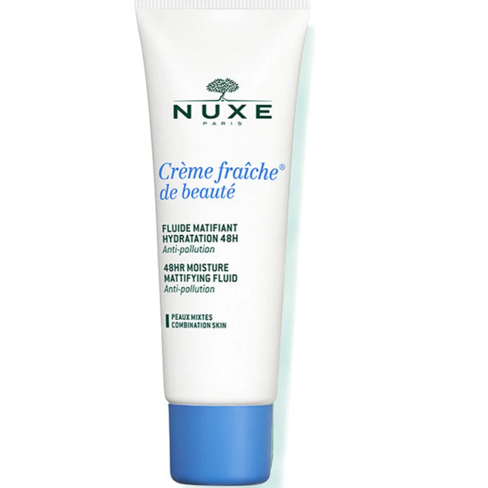 Nuxe Crème Fraîche de Beauté fluide matifiant hydratant 48H 50 ml