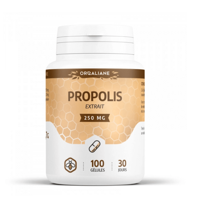 GPH Orgaliane Propolis 250 mg, boîte de 100 gélules