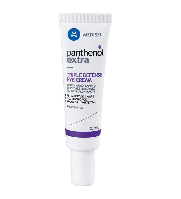 Medisei Panthenol Extra Crème Triple Défense Yeux 25 ml – emballage