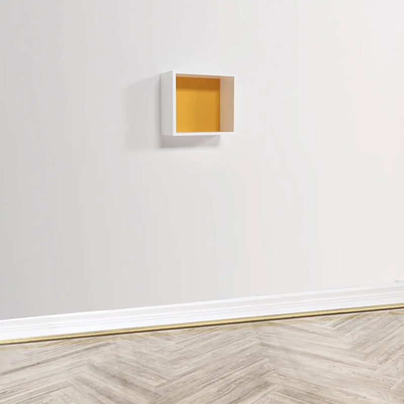 Wlidaty Home Small Yellow Wall Cube - 18x18 cm