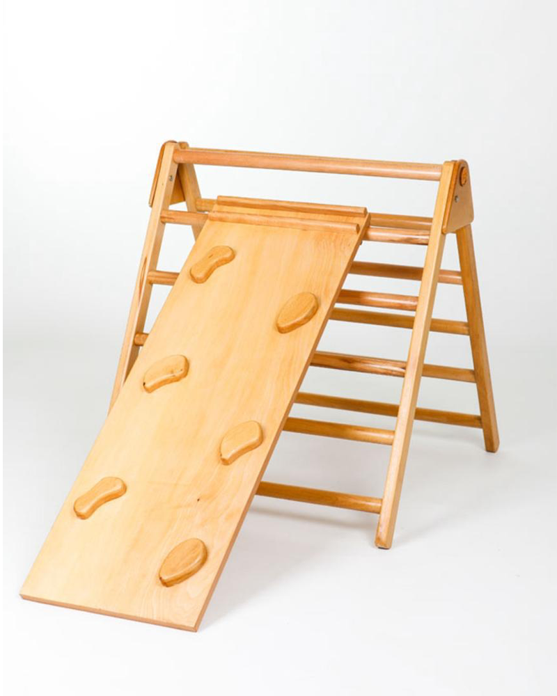Pikler Triangle Climbing Frame with Climbing Board