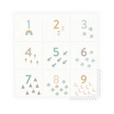 Play&Go Tapis de jeu puzzle 2en1 Réversible EEVAA - Numbers Dots