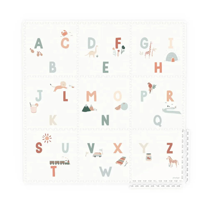 Play&Go 2-in-1 Puzzle Playmat EEVAA - Terrazzo Alphabet