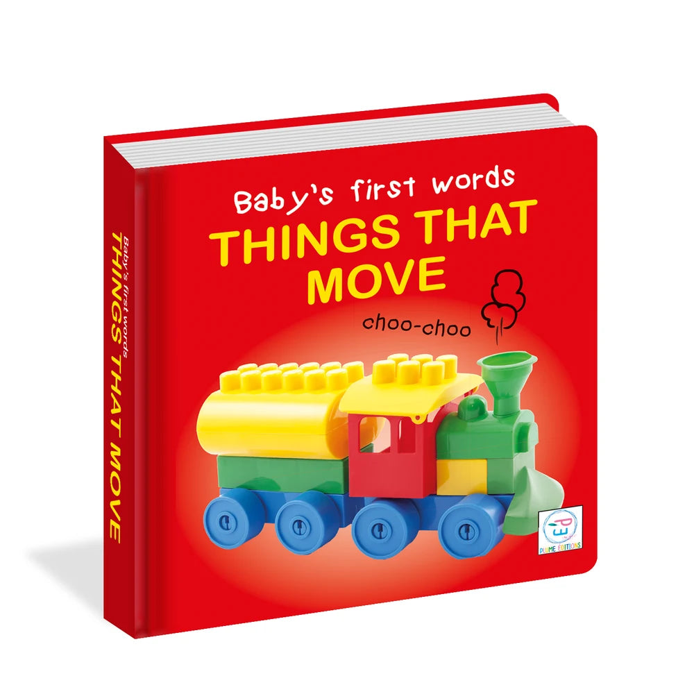 Plume Univers Baby's First Words - Things That Move