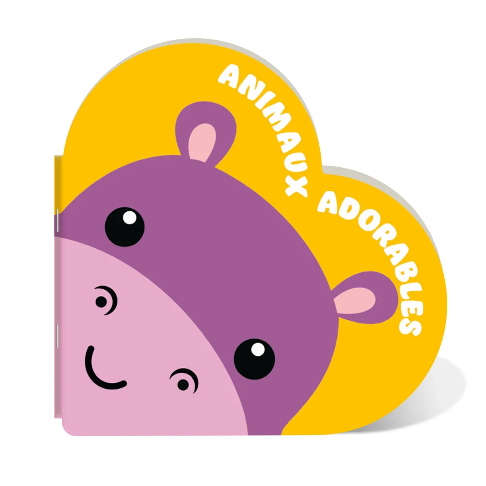 Plume Univers Animaux Adorables - Hippopotame Jaune