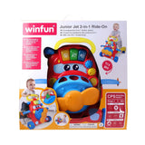 Winfun Porteur 2 en 1 Junior Jet - 6M+