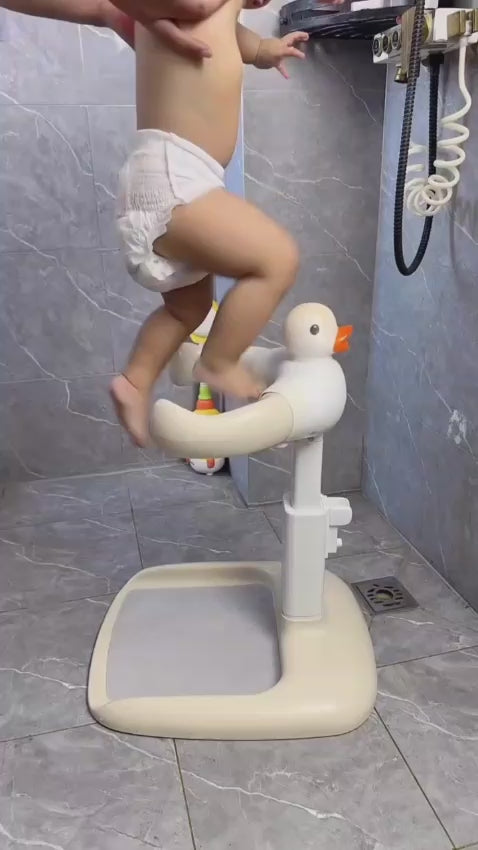 Support de Bain Antidérapant pour Bébé 47x35 cm – Blanc