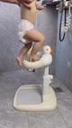 Support de Bain Antidérapant pour Bébé 47x35 cm – Blanc