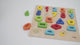 Viga Toys Puzzle Chiffres & Formes en Bois 18M+