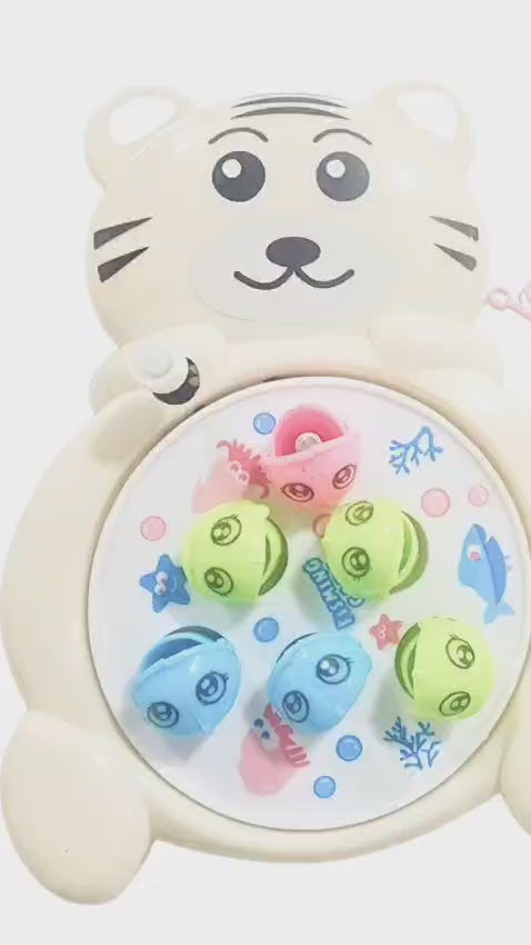 Interactive Magnetic Fishing Game Bear Model - 3Y+