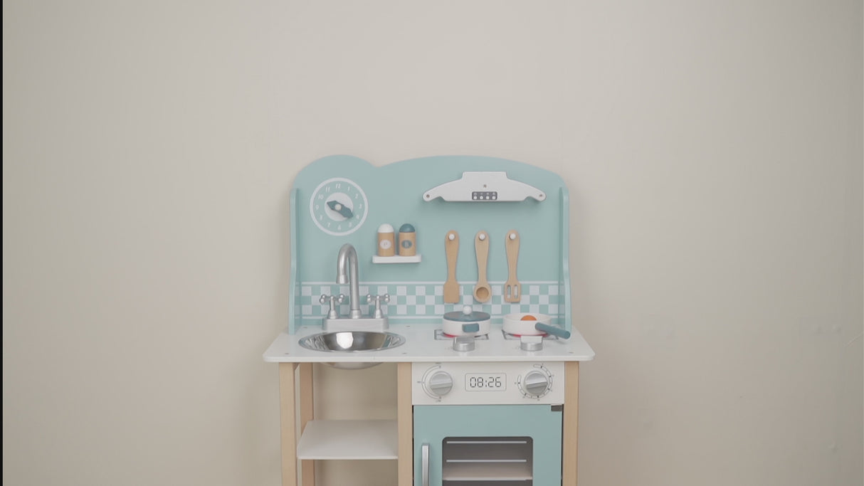 Viga Toys PolarB Cuisine avec Ustensiles 3A+ - Rose