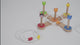 Viga Toys Jeu d’Anneaux Animaux en Bois – 3A+