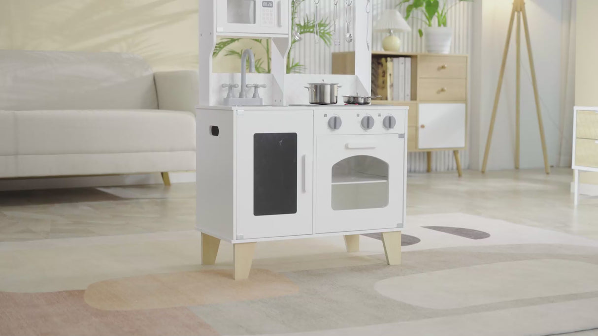 Viga Toys PolarB Little Chef Cuisine avec Lumière & Son 3A+ - Blanc