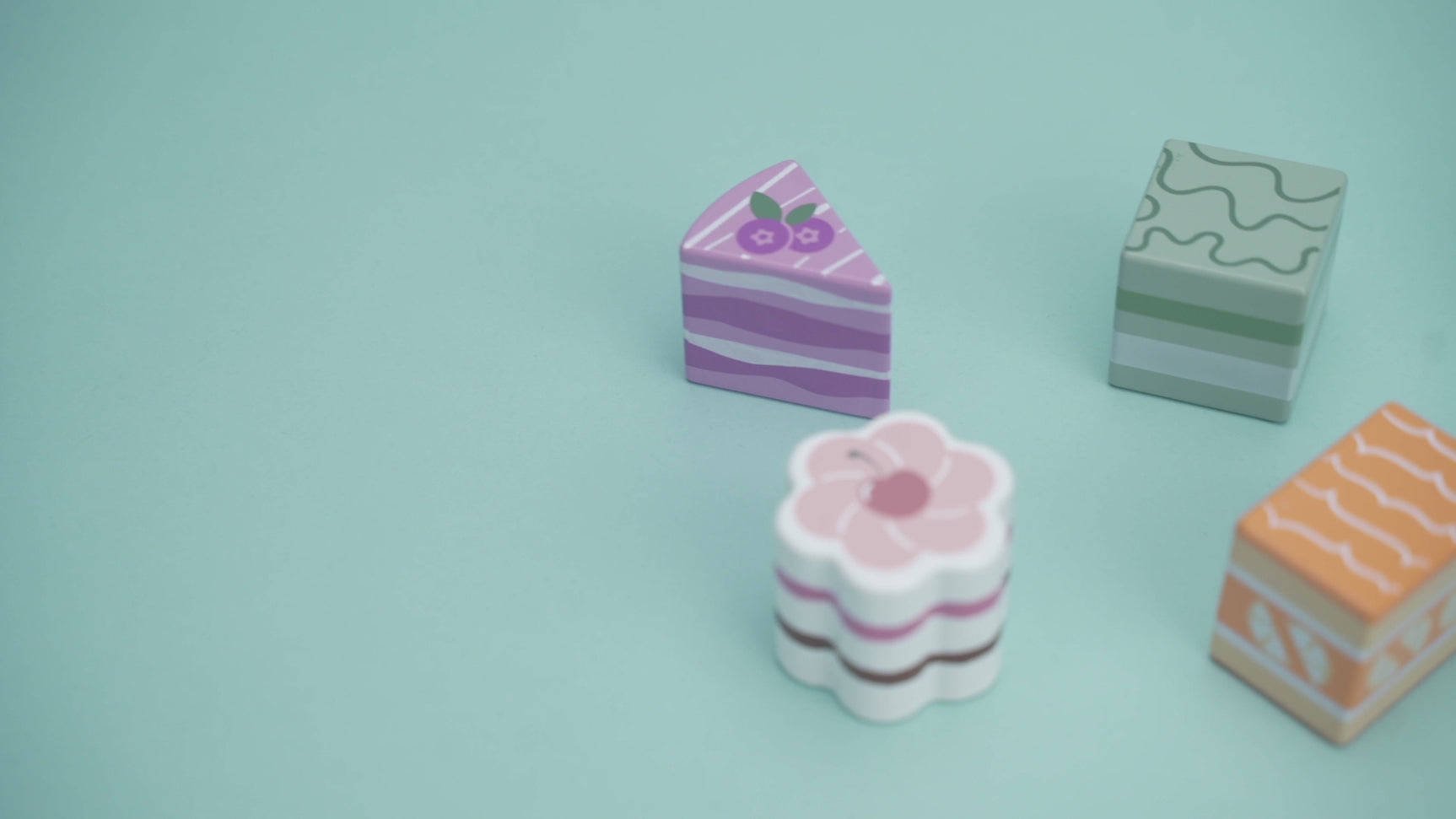 PolarB Ensemble de 6 Mini Cake 18M+