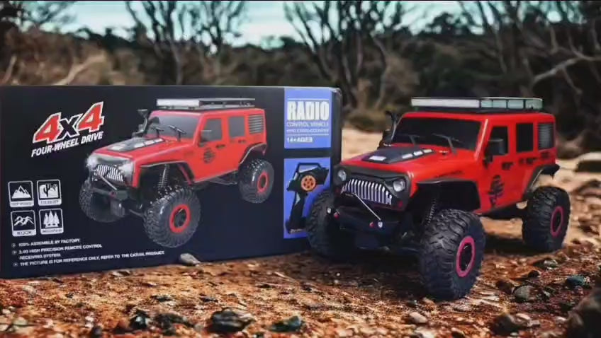 Voiture Télécommandée Tout-Terrain 4x4 1:10 – 14A+