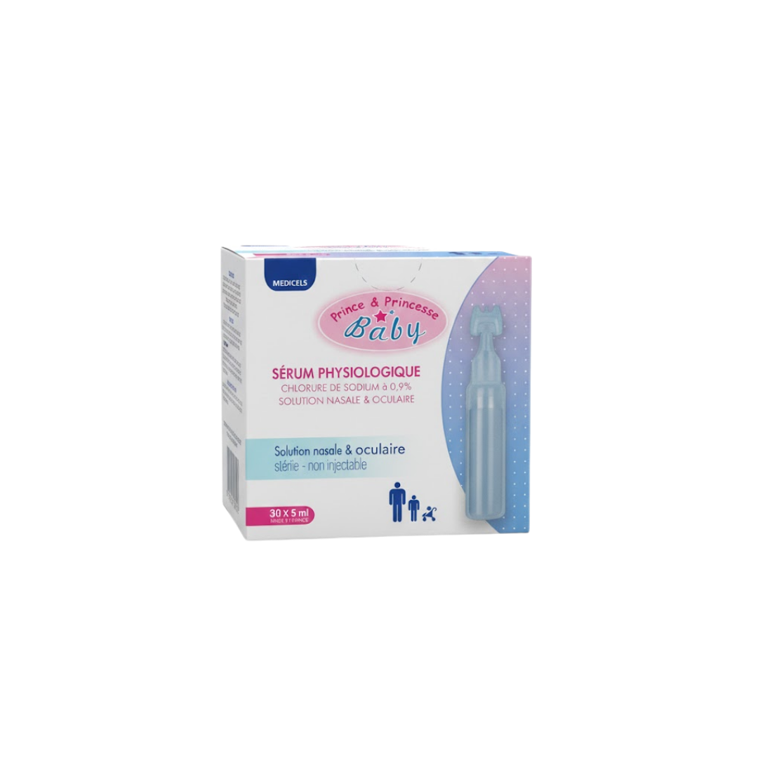 Prince & Princesse Sérum Physiologique 30 x 5 ml – visuel du produit