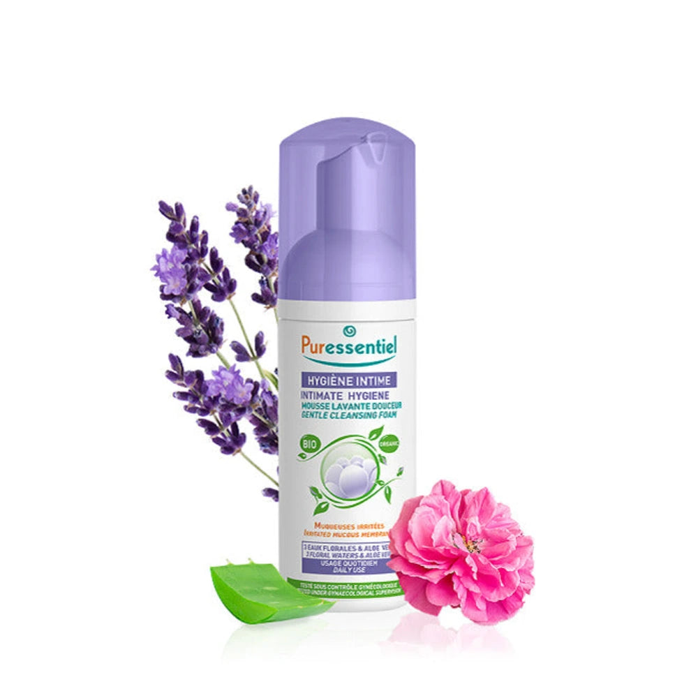 Puressentiel mousse hygiène intime lavante douceur bio 150 ml