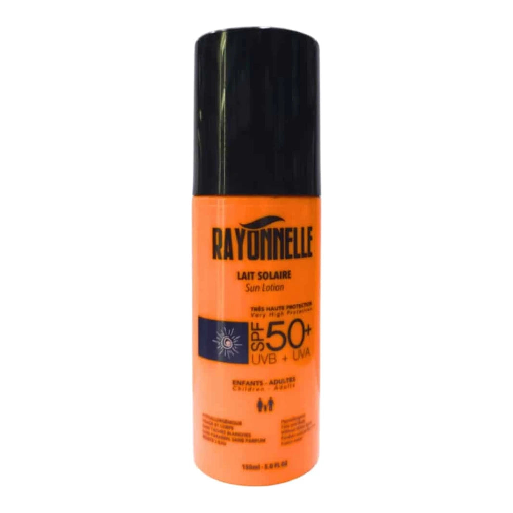 Flacon Rayonnelle Lait Solaire SPF 50+ très haute protection 150 ml
