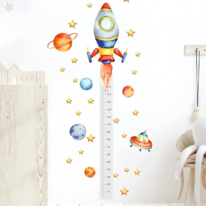 Bébé Safe Rocket Height Measurement Wall Ruler