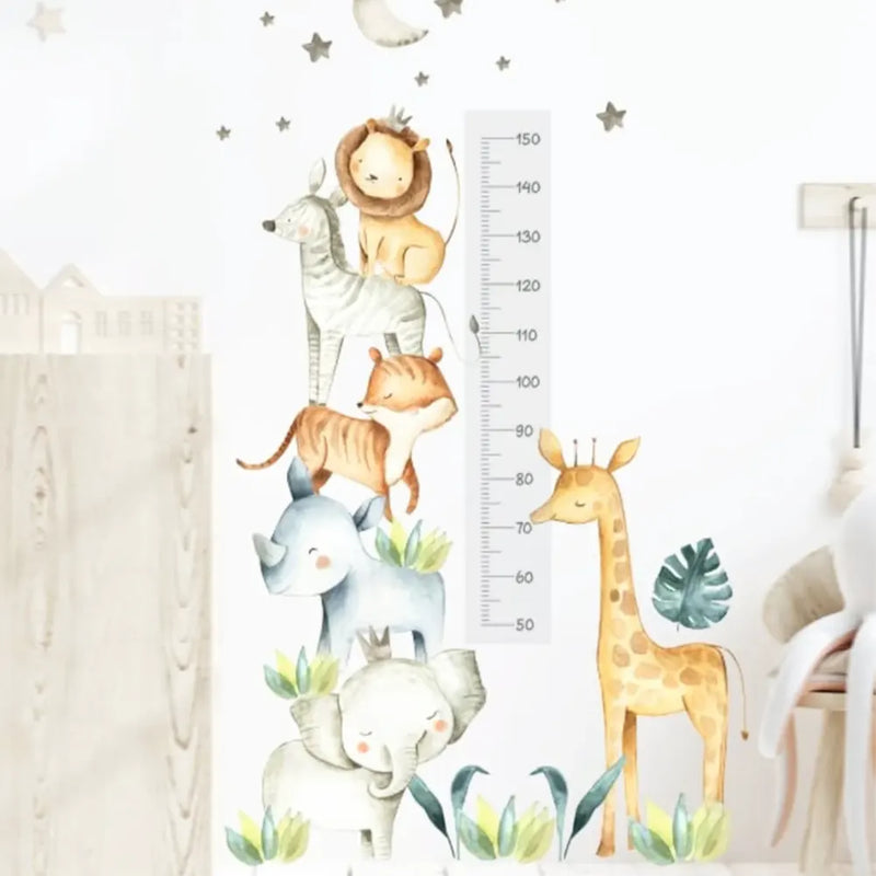 Bébé Safe Jungle Height Measurement Wall Ruler