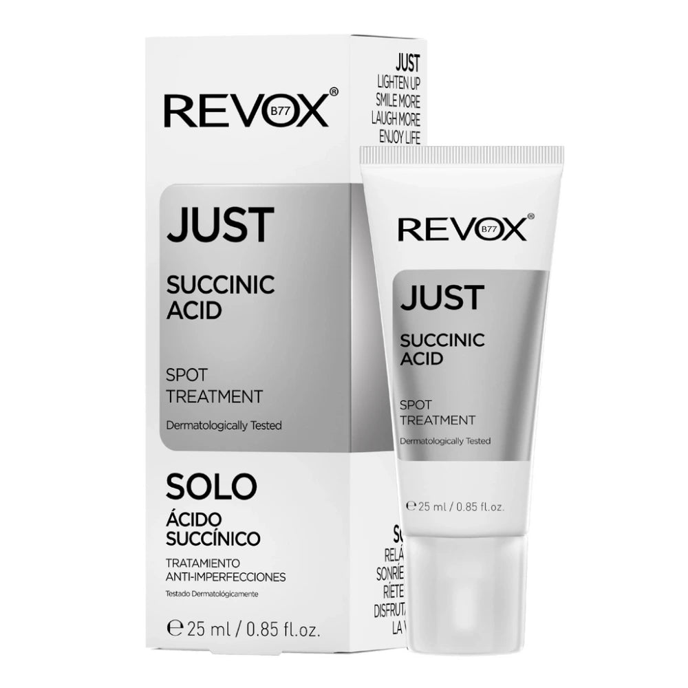 Revox B77 Just Succinic Acid 25ml - flacon et étui