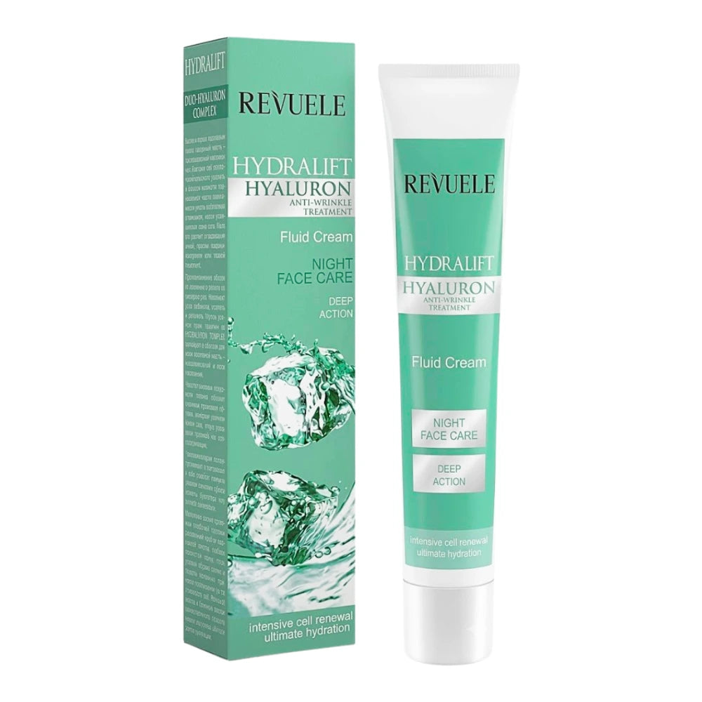 Revuele Hydralift Hyaluron Crème-Fluide de Nuit 50 ml - tube et étui