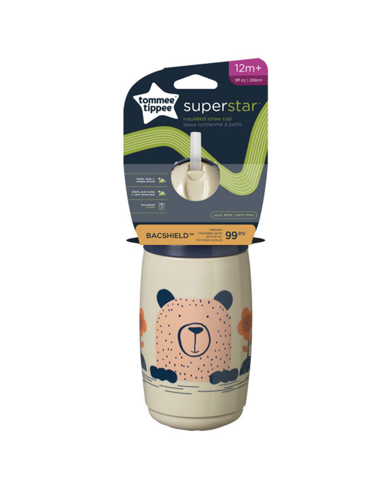 Tommee Tippee Tasse Isotherme à paille 266ML