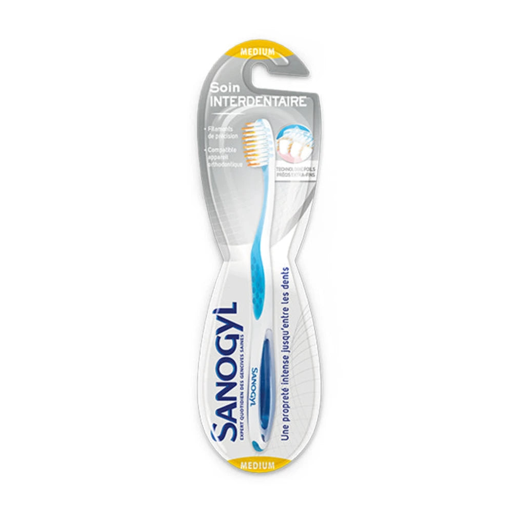 Sanogyl Brosse à Dents Soin Interdentaire Medium