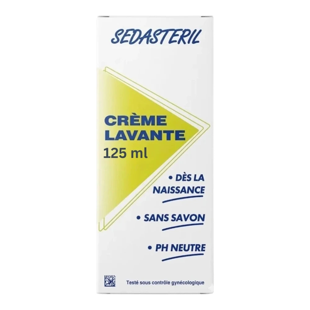 Boîte Sedasteril Crème Lavante 125 ml