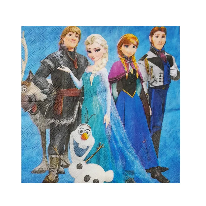 Pack of 10 Paper Napkins – Frozen Frozen