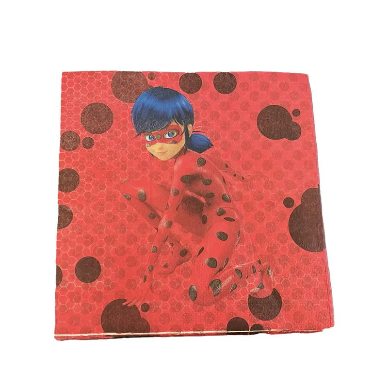 Pack of 10 Paper Napkins – Miraculous