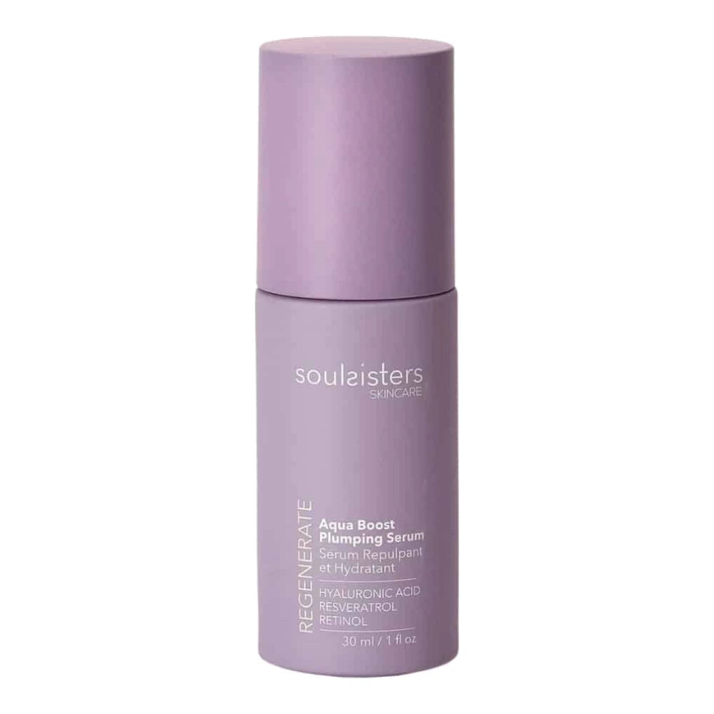 Soul Sisters sérum repulpant et hydratant violet, flacon 30 ml