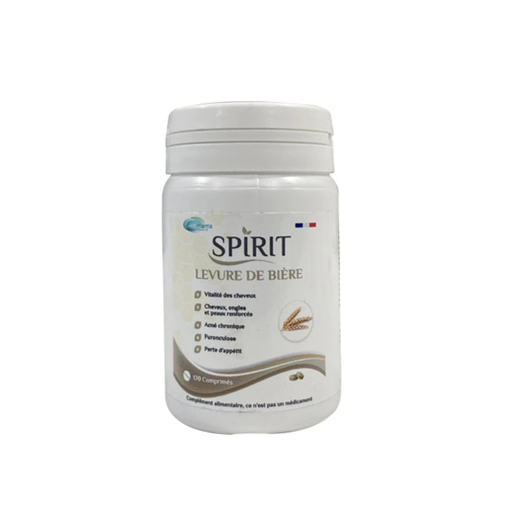 Spirit Levure de bière, boîte de 120 gélules