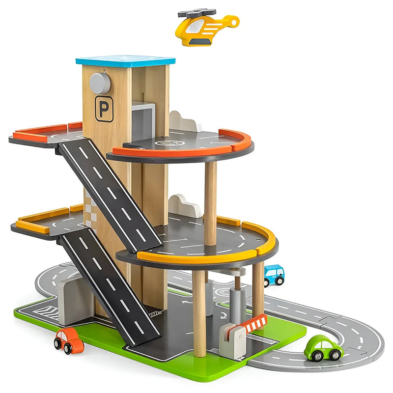 Viga Toys Parking & Station Service 3A+