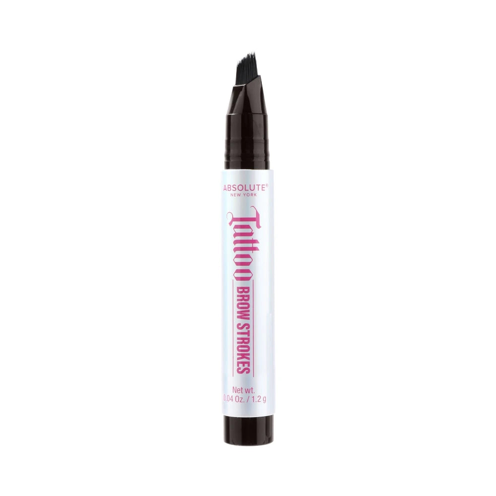 Stylo sourcils Absolute New York Tattoo Brow Strokes Black Brown