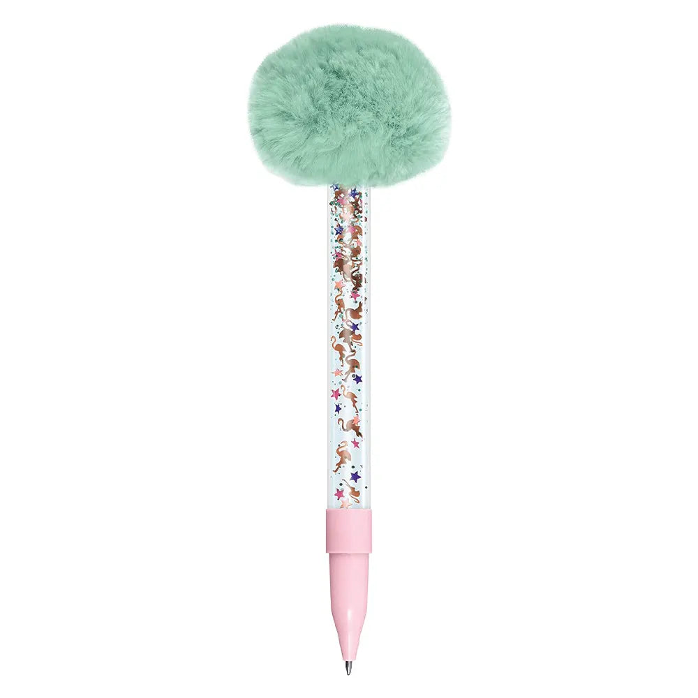 Buki Stylo Paillette - Flamant Rose