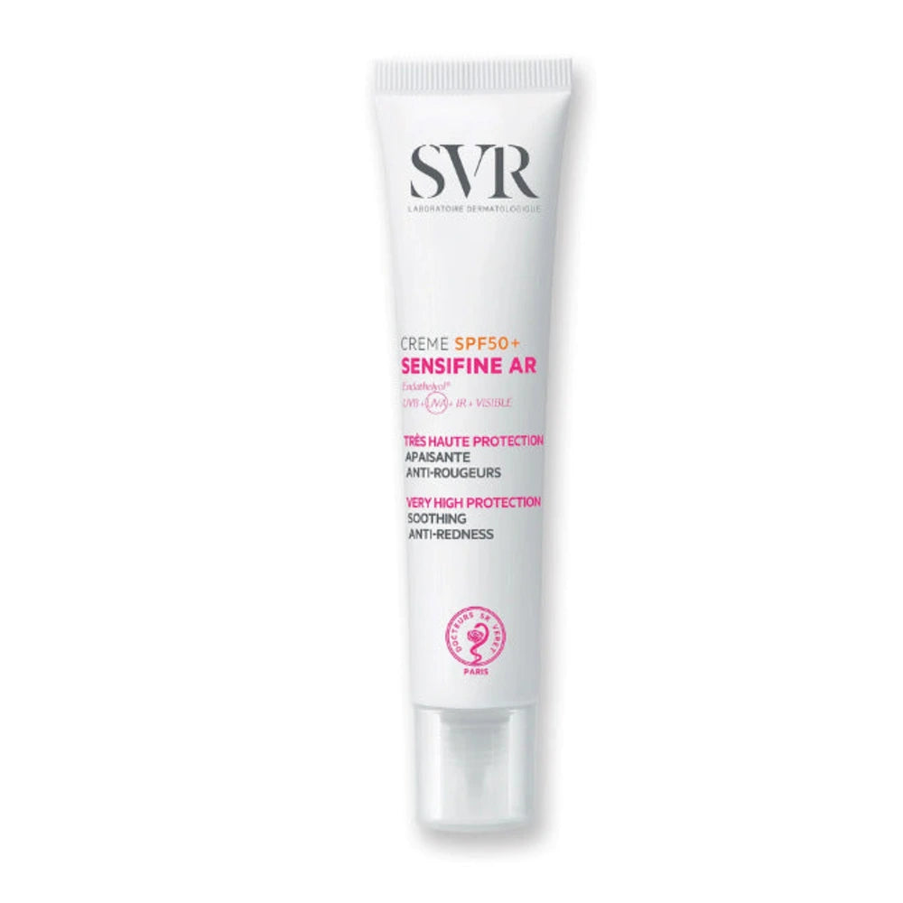 SVR Sensifine AR Crème SPF50+ 40 ml – tube du soin solaire anti-rougeurs