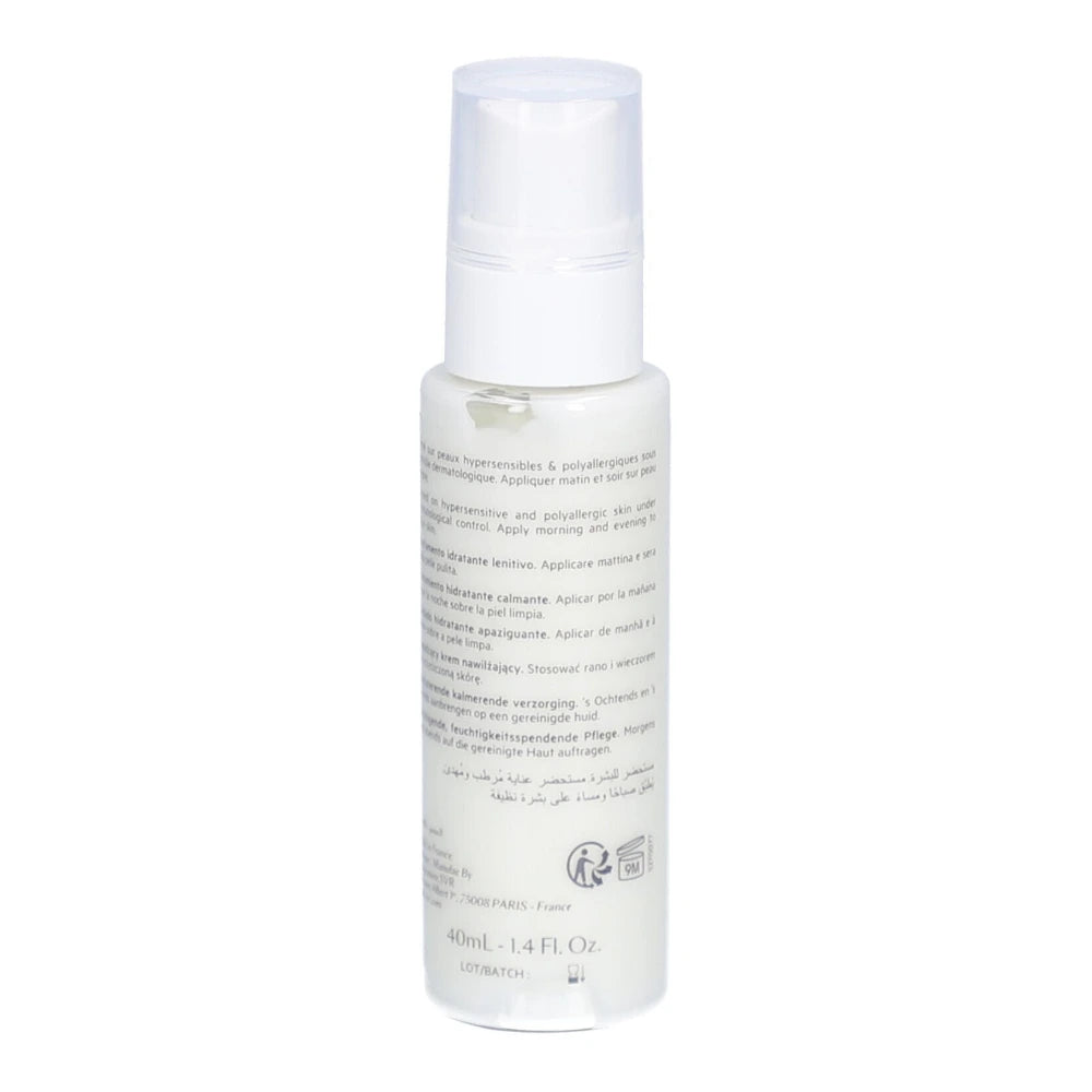 SVR Sensifine Hydra-Crème 40 ml, dos du flacon pompe