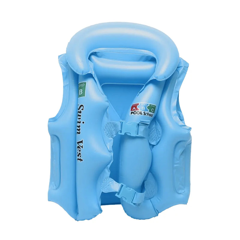 Chaleco de natación inflable - Azul