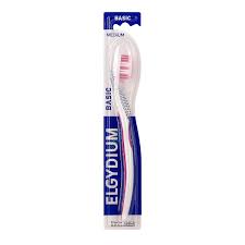 Elgydium Basic Medium Toothbrush - Purple