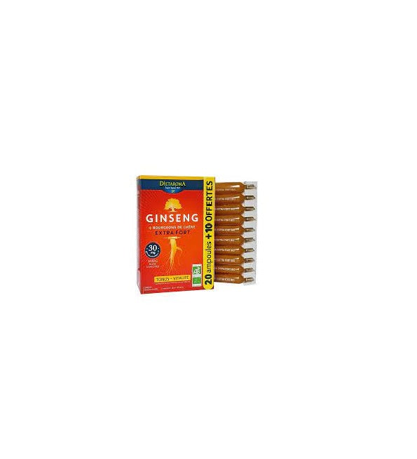 Dietaroma Ginseng Extrafuerte 20 Ampollas*10ml