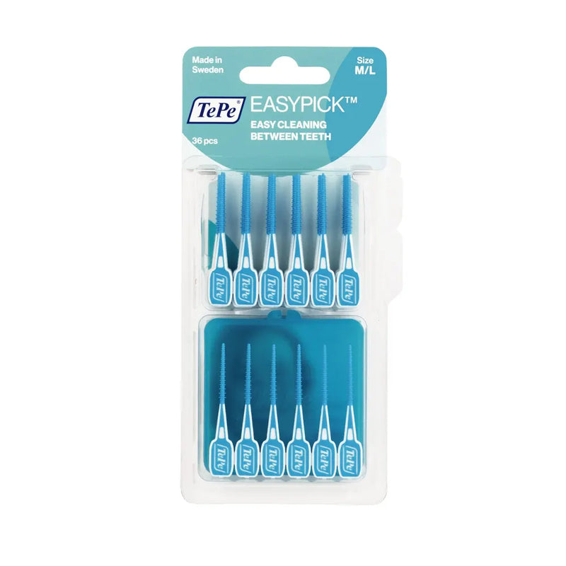 TePe EasyPick 36 Pieces Size M/L - Blue