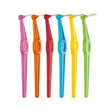 TePe Lot de 6 Brosses Angle Interdentaires 0,7mm Taille 4 - Jaune