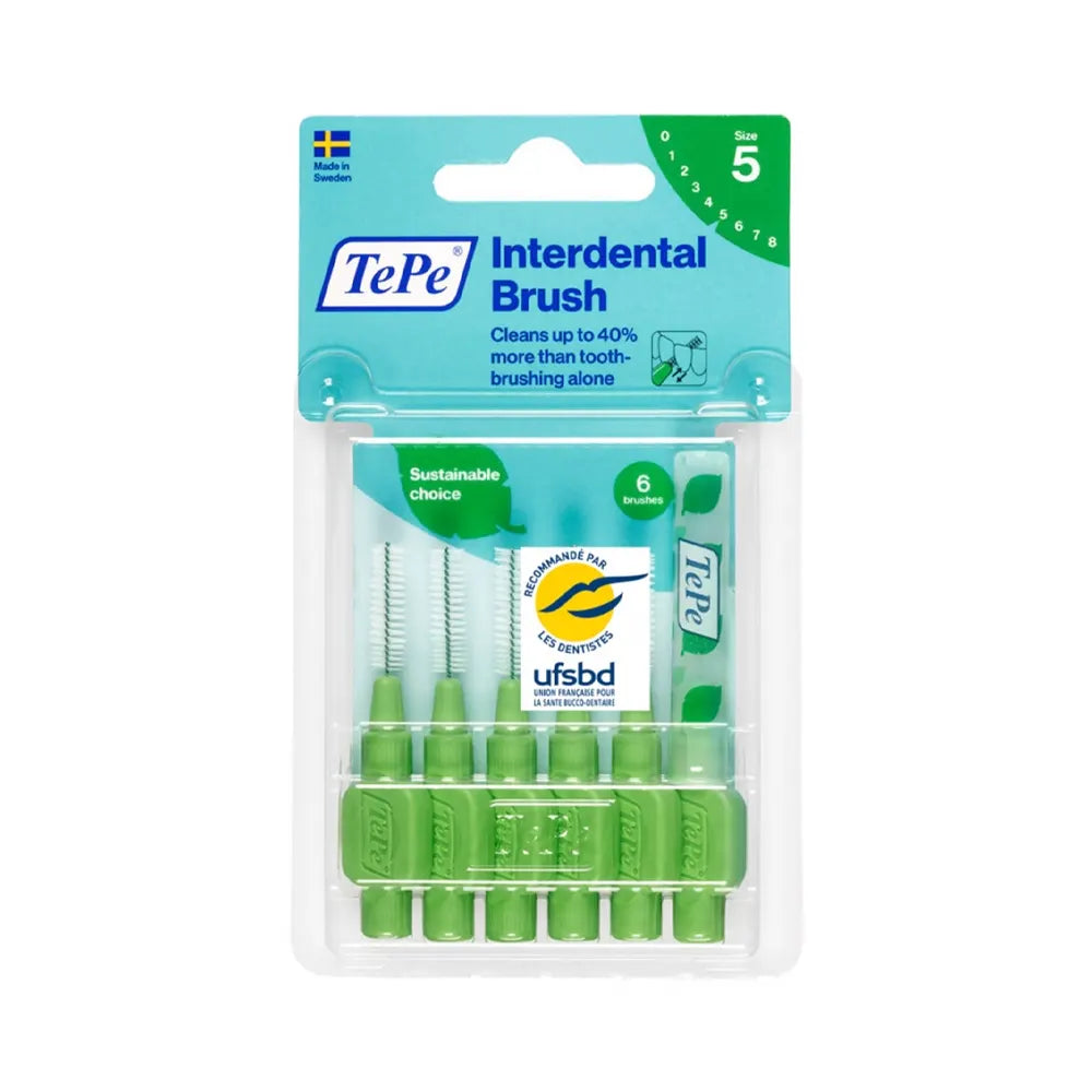 TePe 6 Brosses Interdentaires Taille 5 - Vert