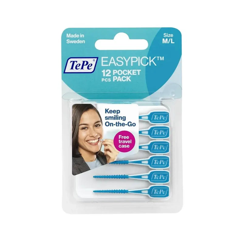 TePe EasyPick 12 Pieces Size M/L - Blue