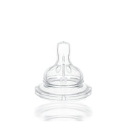 Tétine de biberon WeeBaby Ortho col large N°2 en silicone, 6-18 mois