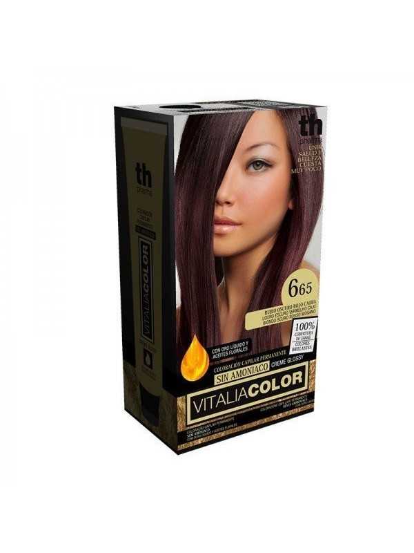 Th-Vitalia Color N° 5.65 Rubio Oscuro Rojo Caoba